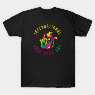 International Jazz Cats Day T-Shirt